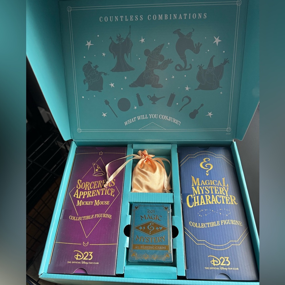 2024 D23 Magic & Mystery Box with Rare Glitter Genie